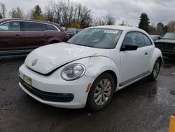 Volkswagen Beetle salvage cars for sale: 2015 Volkswagen Beetle 1.8T