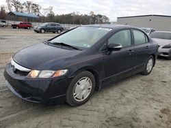 Honda Civic salvage cars for sale: 2010 Honda Civic Hybrid