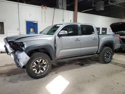 Toyota Tacoma salvage cars for sale: 2017 Toyota Tacoma Double Cab