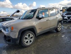 Jeep Renegade salvage cars for sale: 2015 Jeep Renegade Limited