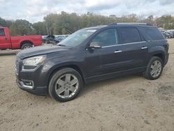 GMC Acadia salvage cars for sale: 2017 GMC Acadia Limited SLT-2