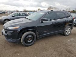 Jeep salvage cars for sale: 2017 Jeep Cherokee Latitude