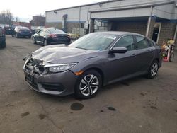 Honda salvage cars for sale: 2017 Honda Civic LX