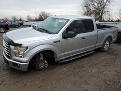 Ford salvage cars for sale: 2016 Ford F150 Super Cab