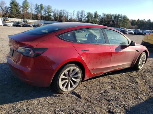 2022 Tesla Model 3