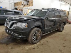 Lincoln Navigator salvage cars for sale: 2015 Lincoln Navigator L