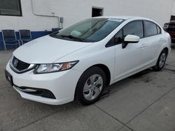 Honda salvage cars for sale: 2015 Honda Civic LX