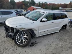 Jeep Grand Cherokee salvage cars for sale: 2020 Jeep Grand Cherokee Overland