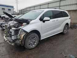 Toyota Sienna xle salvage cars for sale: 2022 Toyota Sienna XLE