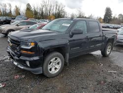 Chevrolet Silverado k1500 lt salvage cars for sale: 2018 Chevrolet Silverado K1500 LT