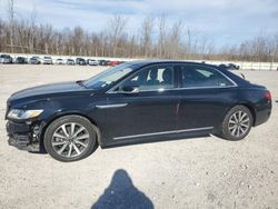 Lincoln Continental salvage cars for sale: 2018 Lincoln Continental Premiere