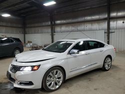 Chevrolet Impala salvage cars for sale: 2018 Chevrolet Impala Premier