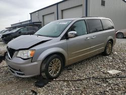 Chrysler Town & Country Touring l salvage cars for sale: 2013 Chrysler Town & Country Touring L