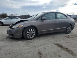 Honda salvage cars for sale: 2009 Honda Civic EXL