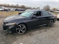 Salvage cars for sale from Copart Hillsborough, NJ: 2018 Honda Accord Sport