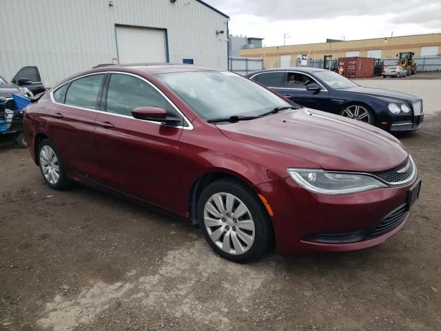 2015 Chrysler 200 LX