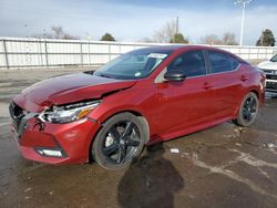 Nissan salvage cars for sale: 2021 Nissan Sentra SR