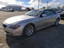 BMW 6 Series salvage cars for sale: 2007 BMW 650 I