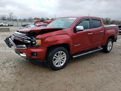 GMC Canyon salvage cars for sale: 2016 GMC Canyon SLT