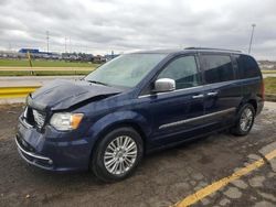 Chrysler Town & Country Touring l salvage cars for sale: 2016 Chrysler Town & Country Touring L