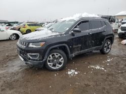 Jeep salvage cars for sale: 2018 Jeep Compass Limited