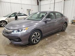 Honda Accord salvage cars for sale: 2017 Honda Accord EX