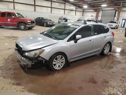 Subaru Impreza salvage cars for sale: 2016 Subaru Impreza Premium