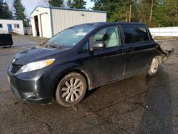 Toyota Sienna le salvage cars for sale: 2015 Toyota Sienna LE