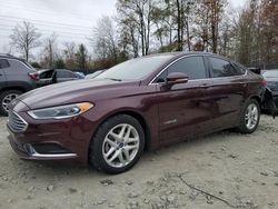 Ford Fusion se Hybrid salvage cars for sale: 2018 Ford Fusion SE Hybrid