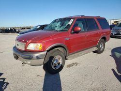 Ford Expedition salvage cars for sale: 2002 Ford Expedition Eddie Bauer