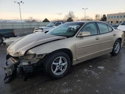 Pontiac Grand Prix salvage cars for sale: 2000 Pontiac Grand Prix GT