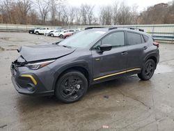 Salvage cars for sale from Copart Ellwood City, PA: 2024 Subaru Crosstrek Sport