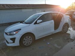 KIA salvage cars for sale: 2022 KIA Rio LX