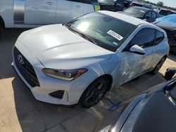 Hyundai Veloster salvage cars for sale: 2020 Hyundai Veloster Base