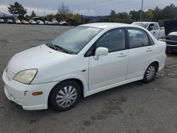 Suzuki Aerio salvage cars for sale: 2004 Suzuki Aerio S