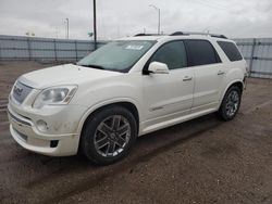 GMC Acadia den salvage cars for sale: 2011 GMC Acadia Denali