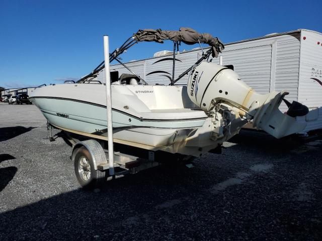 2017 Stingray Boat