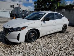 Nissan salvage cars for sale: 2024 Nissan Sentra SV