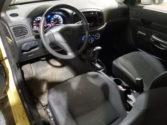 2010 Hyundai Accent Blue