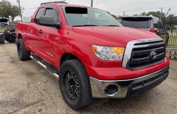 Toyota Tundra salvage cars for sale: 2010 Toyota Tundra Double Cab SR5