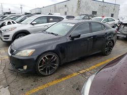 Lexus is salvage cars for sale: 2007 Lexus IS 250