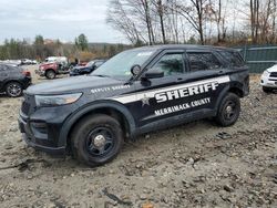 Ford Explorer salvage cars for sale: 2022 Ford Explorer Police Interceptor