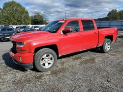 Chevrolet Silverado k1500 lt salvage cars for sale: 2018 Chevrolet Silverado K1500 LT