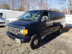 Ford salvage cars for sale: 2005 Ford Econoline E350 Super Duty Van