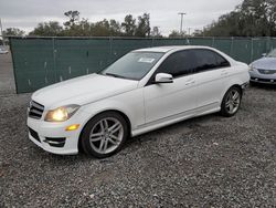 Mercedes-Benz salvage cars for sale: 2014 Mercedes-Benz C 300 4matic