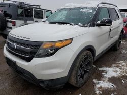 Ford Explorer salvage cars for sale: 2014 Ford Explorer Sport