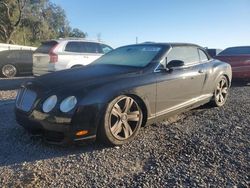 Bentley Continental salvage cars for sale: 2008 Bentley Continental GTC