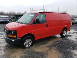 GMC salvage cars for sale: 2004 GMC Savana G2500