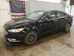 Ford Fusion Titanium salvage cars for sale: 2017 Ford Fusion Titanium