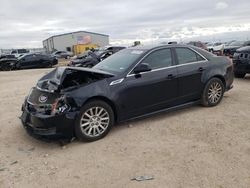 Salvage cars for sale from Copart Amarillo, TX: 2010 Cadillac CTS Luxury Collection